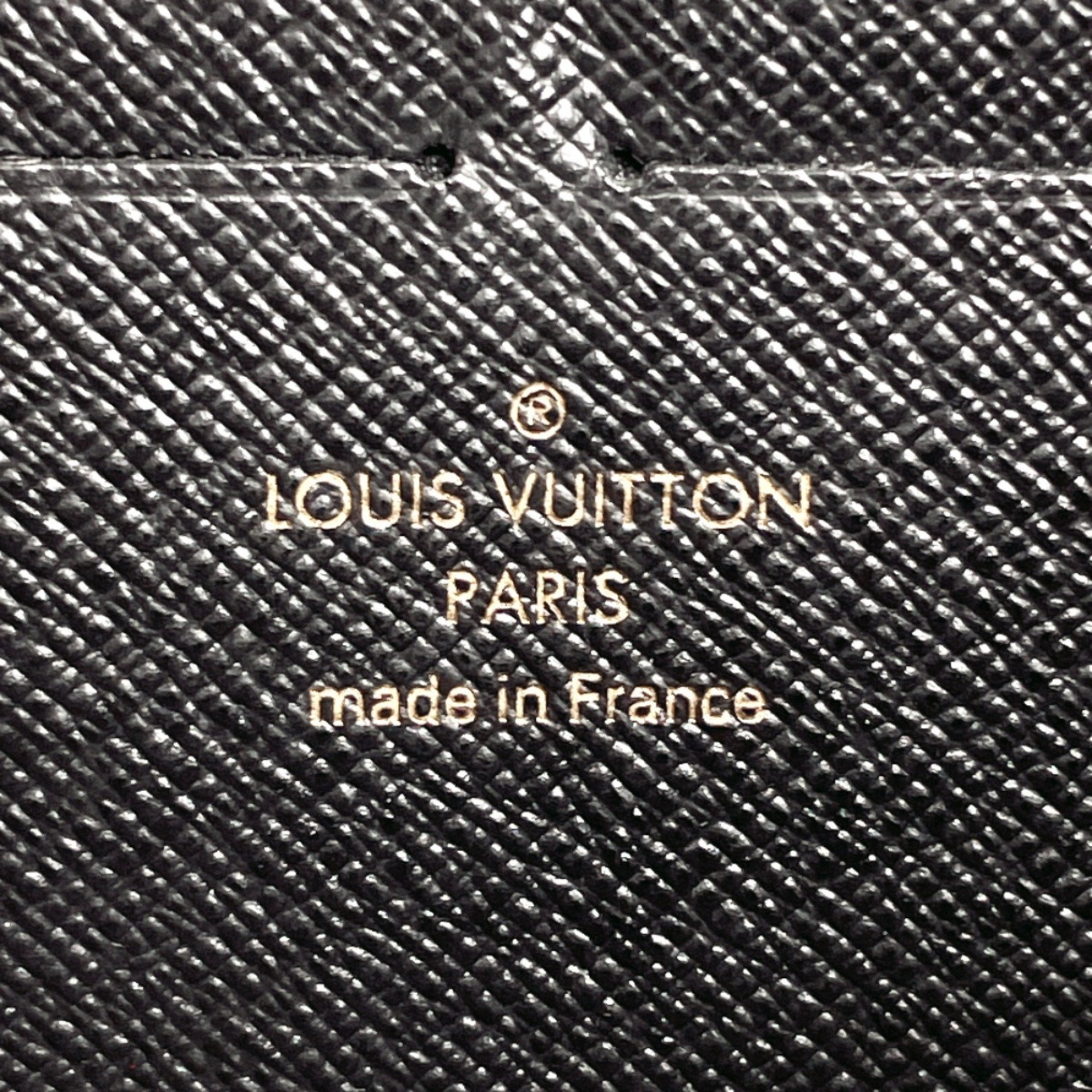 LOUIS VUITTON Louis Vuitton Zippy Wallet Retiro M61855 Long Monogram Canvas Brown Unisex