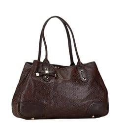 Gucci Guccissima Princess Tote Bag Handbag 163805 Brown Leather Women's GUCCI