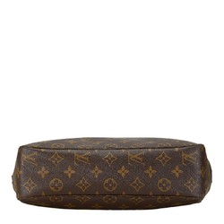 Louis Vuitton Monogram True Toilet 28 Second Bag Clutch M47522 Brown PVC Women's LOUIS VUITTON