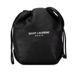 Saint Laurent Chain Shoulder Bag 538447 Black Leather Women's SAINT LAURENT