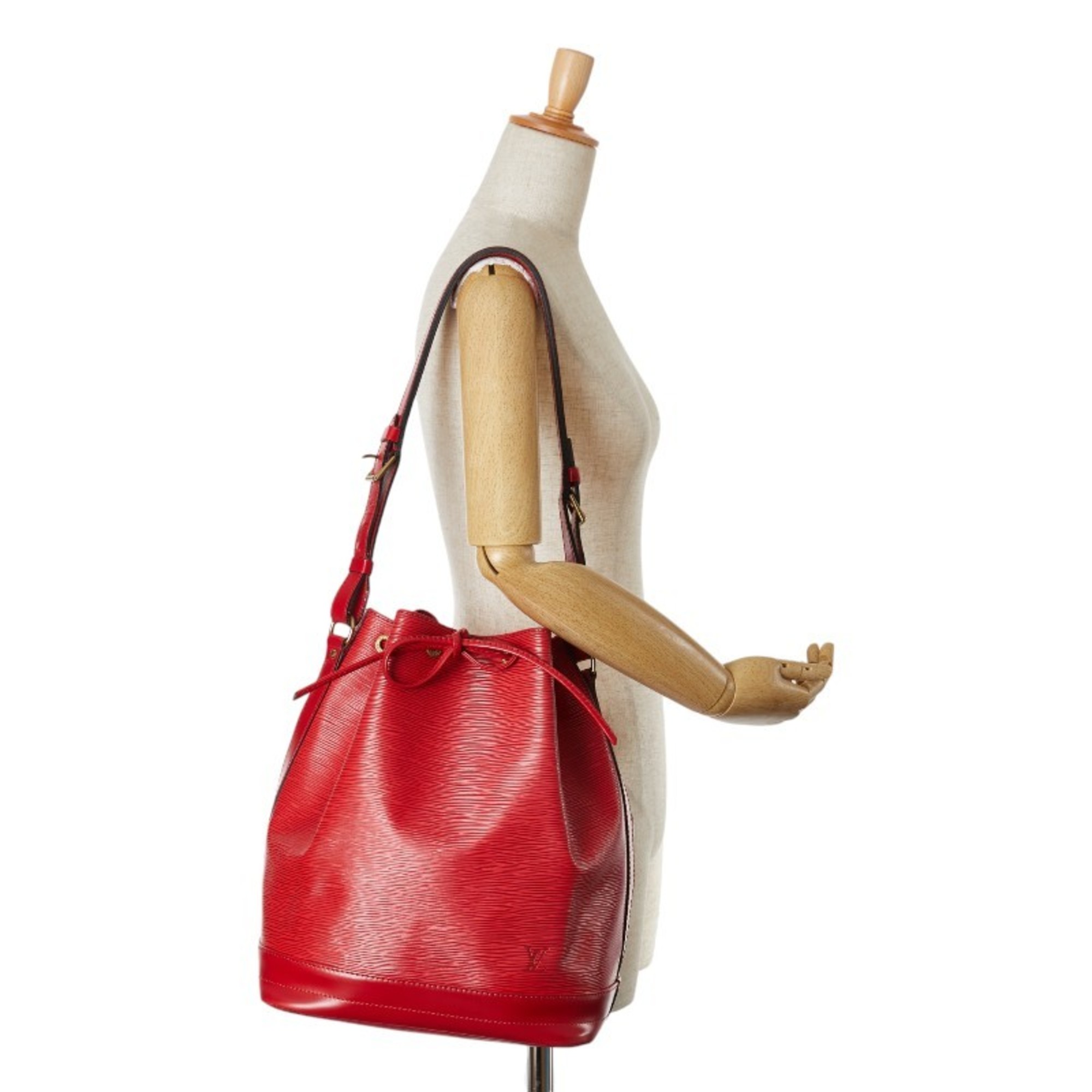 Louis Vuitton Epi Noe Bag M44007 Castilian Red Leather Women's LOUIS VUITTON