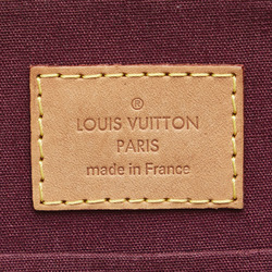 Louis Vuitton Monogram Vernis Sherwood PM Shoulder Bag M91492 Rouge Fauvist Purple Patent Leather Women's LOUIS VUITTON