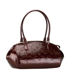 Louis Vuitton Monogram Vernis Sherwood PM Shoulder Bag M91492 Rouge Fauvist Purple Patent Leather Women's LOUIS VUITTON