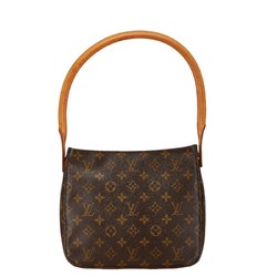 Louis Vuitton Monogram Looping MM Shoulder Bag M51146 Brown PVC Leather Women's LOUIS VUITTON