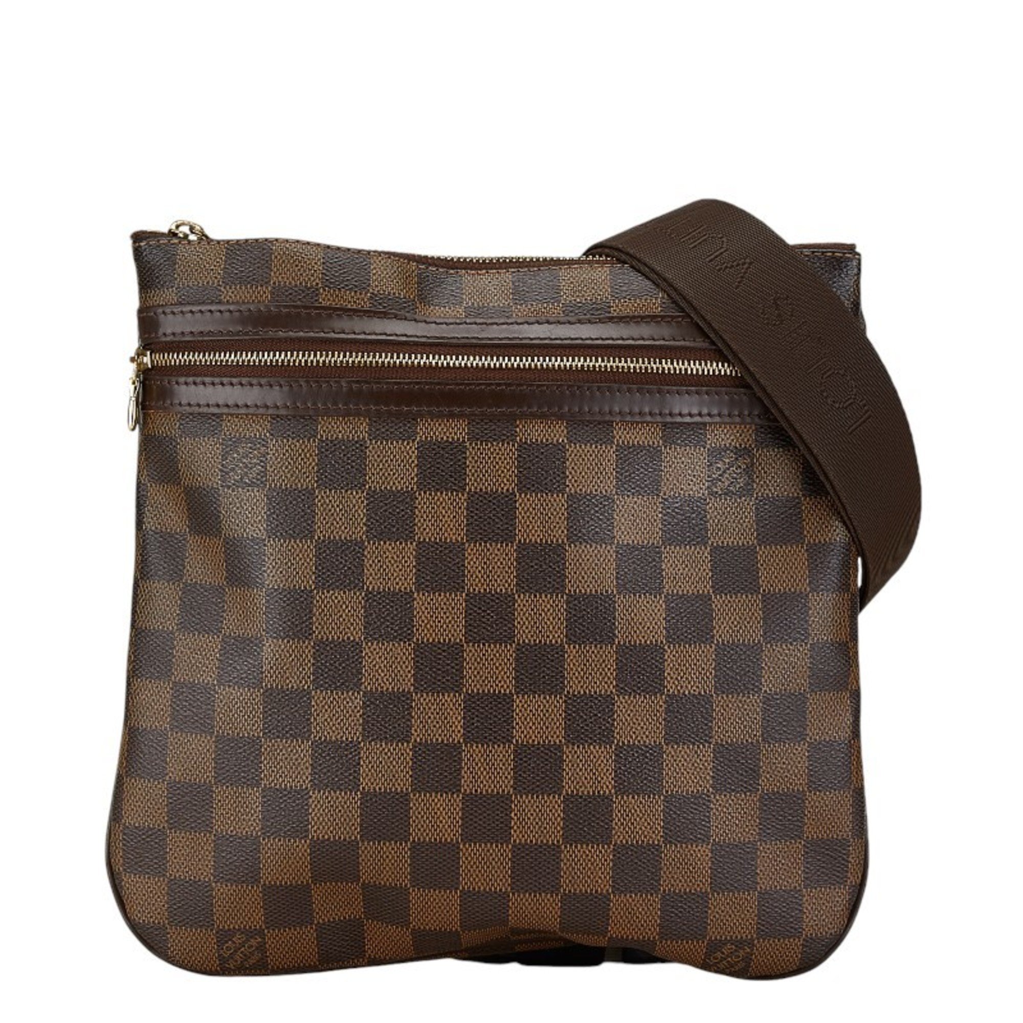 Louis Vuitton Damier Pochette Bosphore Shoulder Bag N51111 Brown PVC Leather Women's LOUIS VUITTON