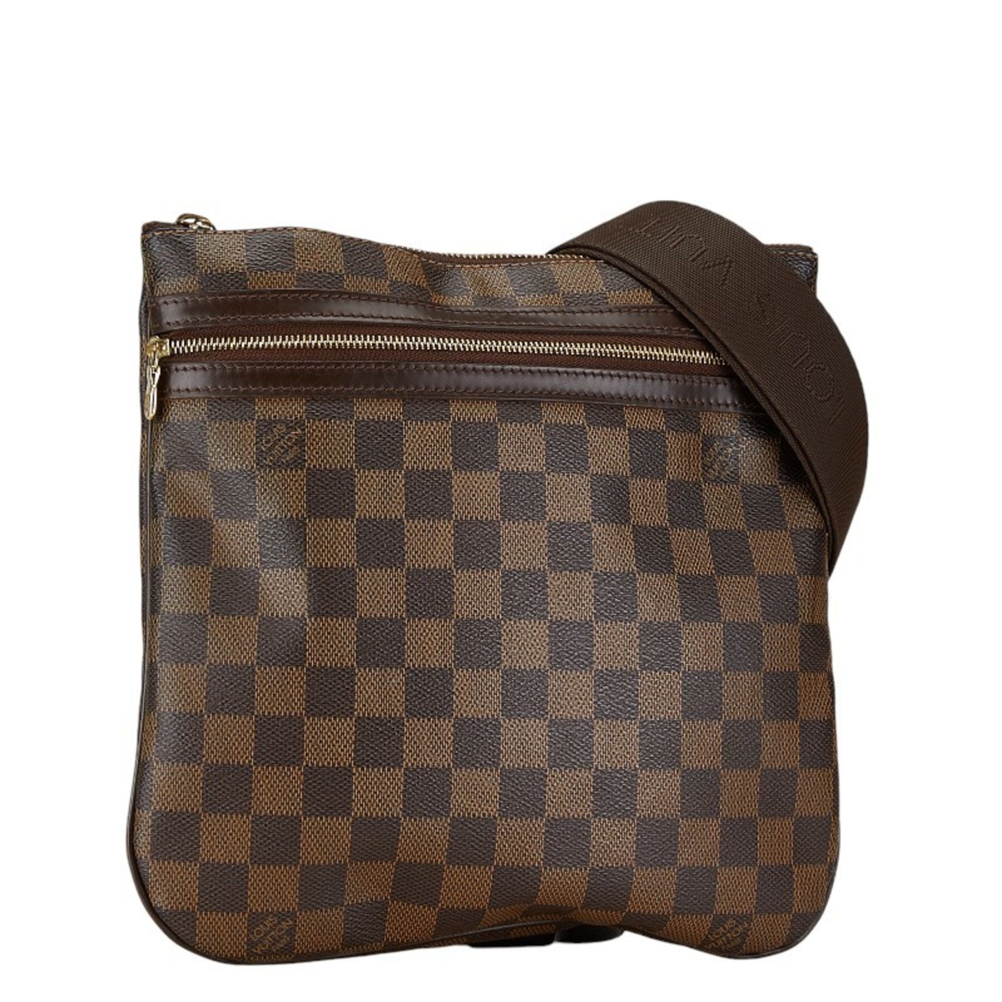 Louis Vuitton Damier Pochette Bosphore Shoulder Bag N51111 Brown PVC Leather Women's LOUIS VUITTON