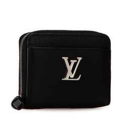 Louis Vuitton Zippy Coin Purse Lock Me Case M80099 Noir Black Leather Women's LOUIS VUITTON