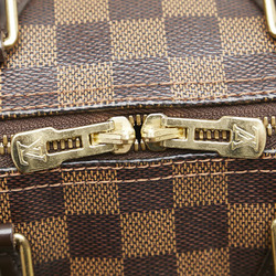 Louis Vuitton Damier Speedy Bandouliere 25 Handbag Shoulder Bag N41181 Brown PVC Leather Women's LOUIS VUITTON