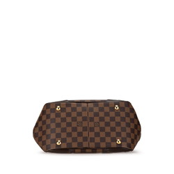 Louis Vuitton Damier Verona PM Handbag N41117 Brown PVC Leather Women's LOUIS VUITTON