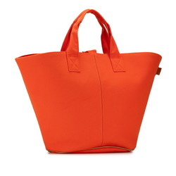 Hermes Panier de Plage PM Handbag Tote Bag Orange Canvas Women's HERMES