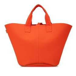 Hermes Panier de Plage PM Handbag Tote Bag Orange Canvas Women's HERMES