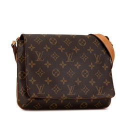 Louis Vuitton Monogram Musette Tango Long Shoulder Bag M51388 Brown PVC Leather Women's LOUIS VUITTON