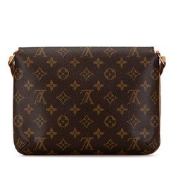 Louis Vuitton Monogram Musette Tango Long Shoulder Bag M51388 Brown PVC Leather Women's LOUIS VUITTON