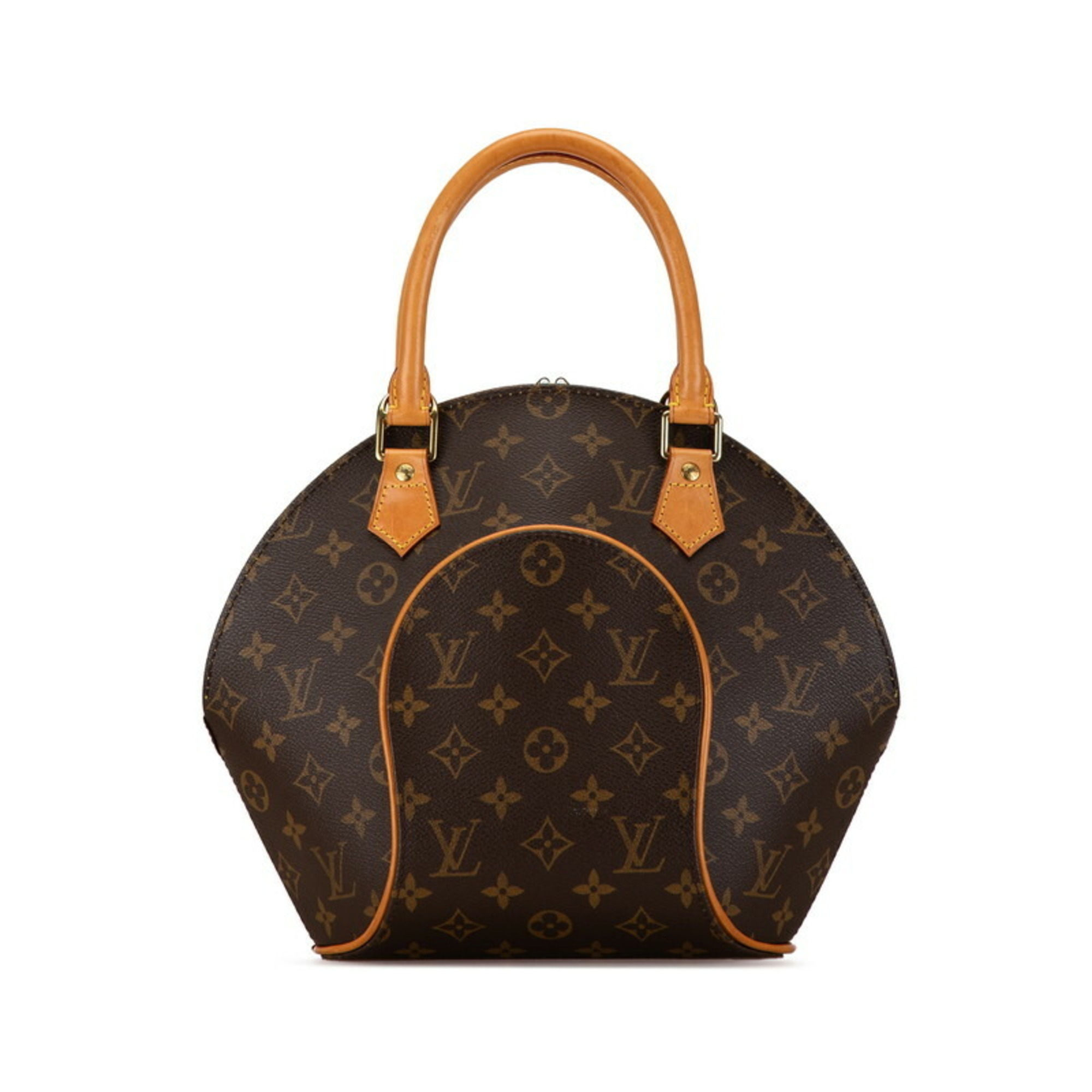 Louis Vuitton Monogram Ellipse PM Handbag M51127 Brown PVC Leather Women's LOUIS VUITTON