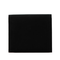 Prada Tri-fold Wallet Black Nylon Leather Women's PRADA