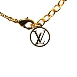 Louis Vuitton Essential V Necklace M61083 Gold Plated Women's LOUIS VUITTON