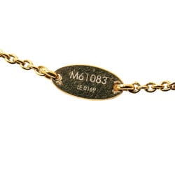 Louis Vuitton Essential V Necklace M61083 Gold Plated Women's LOUIS VUITTON