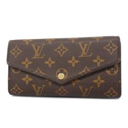 Louis Vuitton Long Wallet Monogram Portefeuille Sarah M60531 Brown Ladies