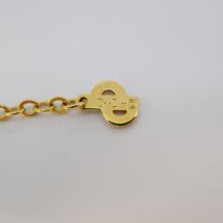 Christian Dior Necklace CD GP Plated Gold Women's