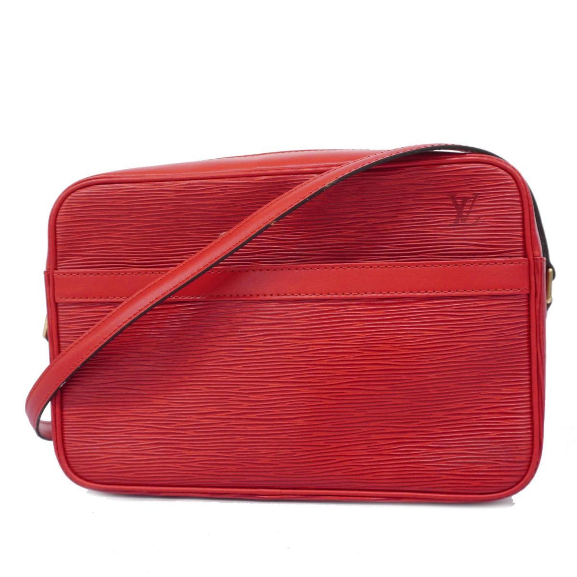 Louis Vuitton Shoulder Bag Epi Trocadero 27 M52307 Castilian Red Women's