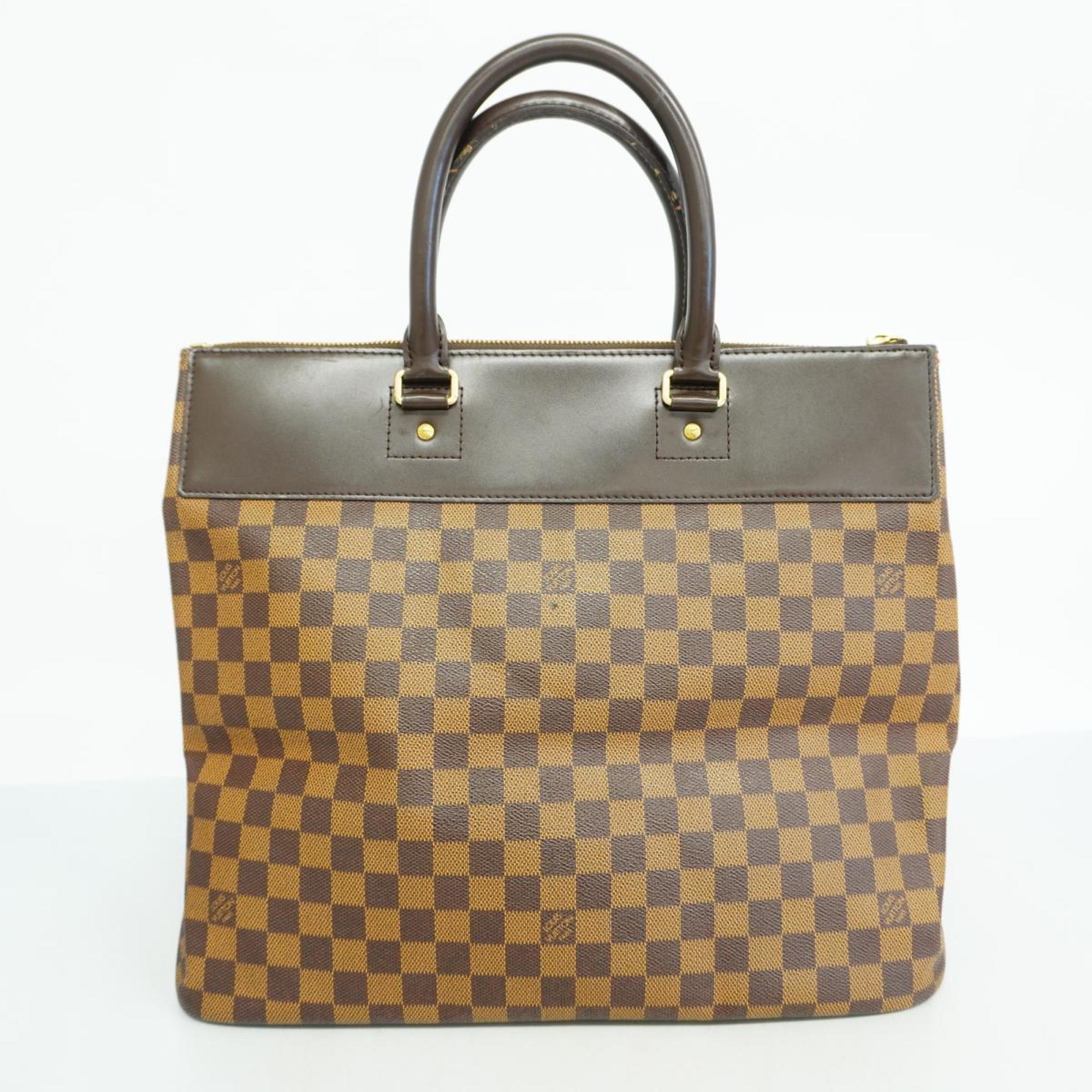 Louis Vuitton Boston Bag Damier Greenwich PM N41165 Ebene Men's Women's