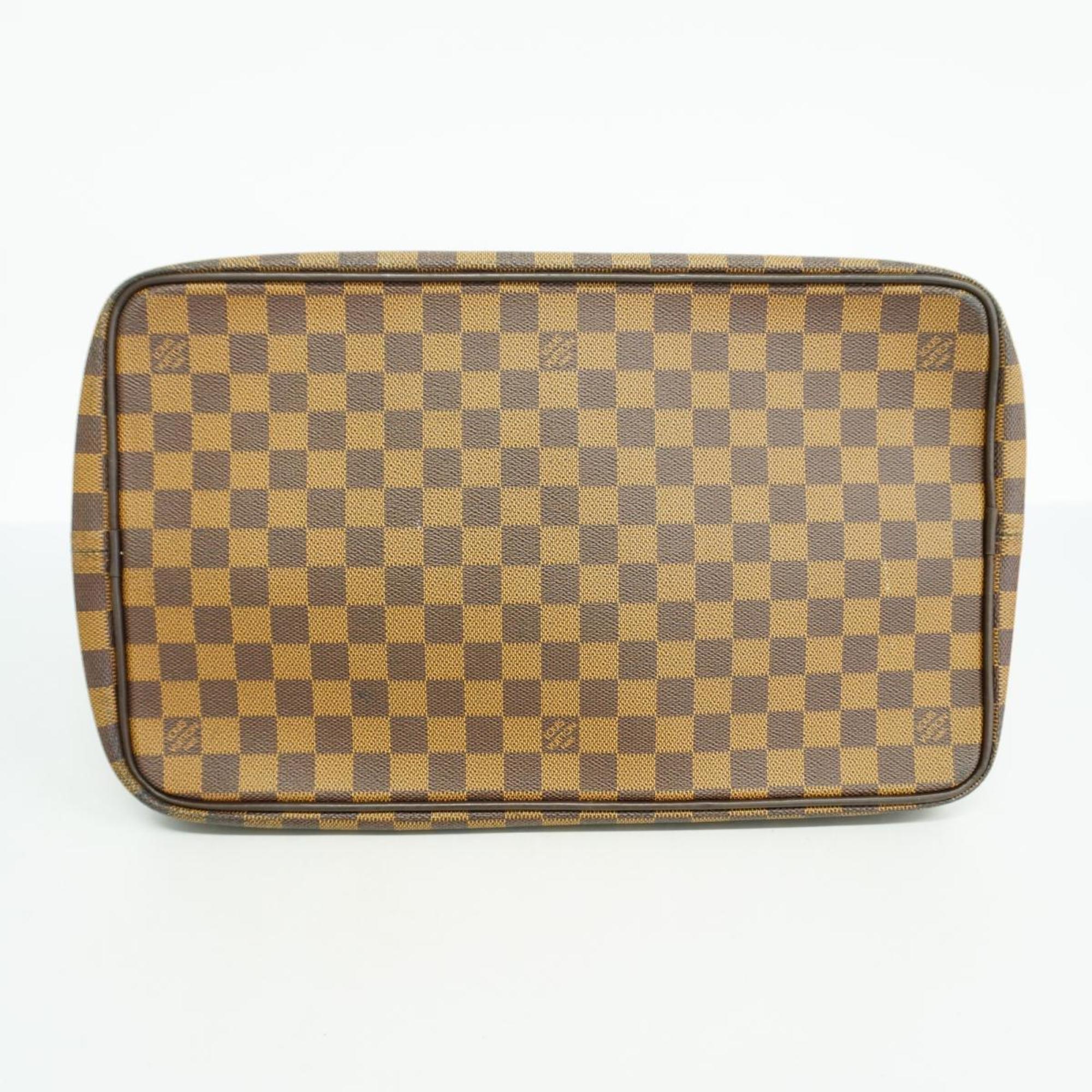 Louis Vuitton Boston Bag Damier Greenwich PM N41165 Ebene Men's Women's