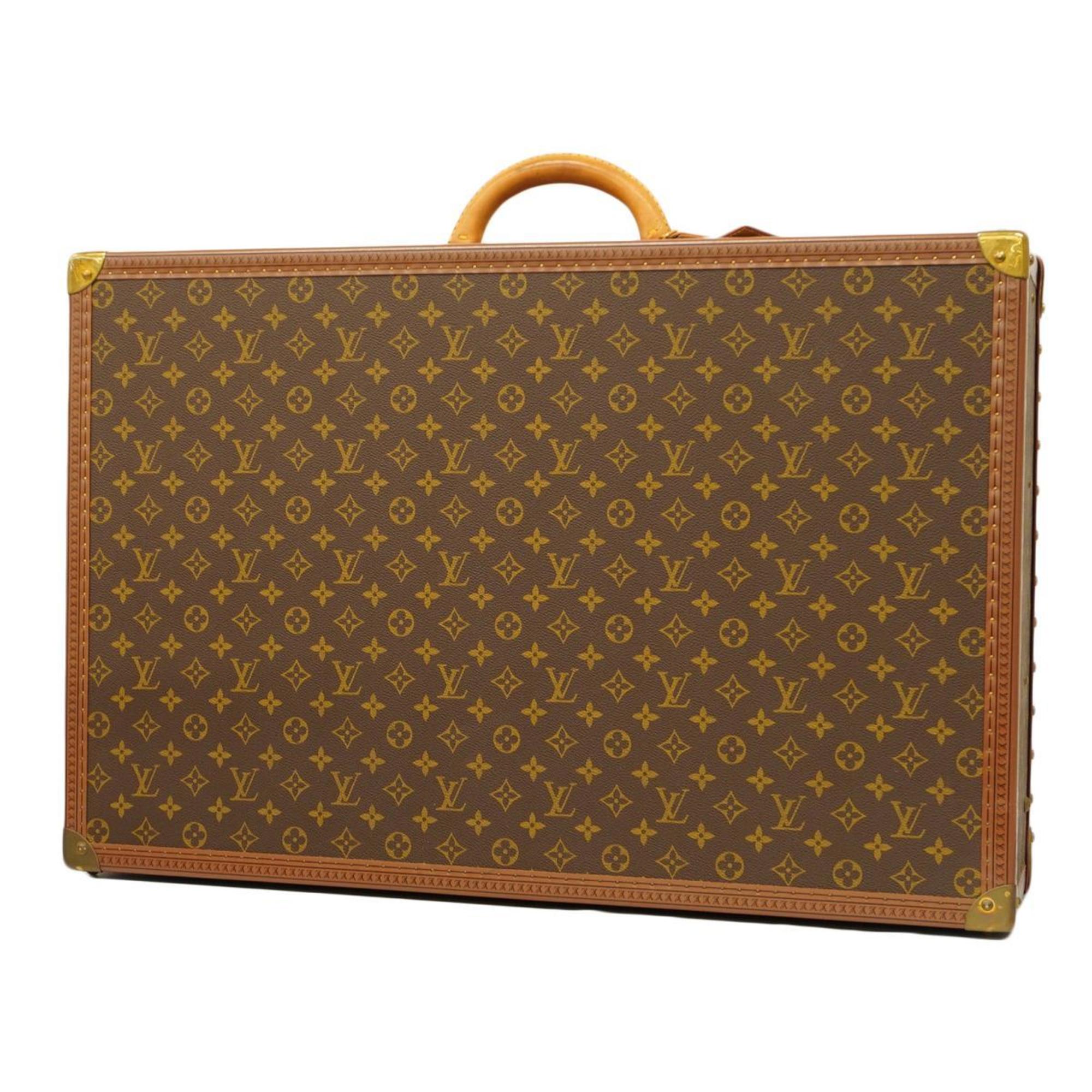 Louis Vuitton Trunk Case Monogram Alzer 70 M21226 Brown Men's Women's