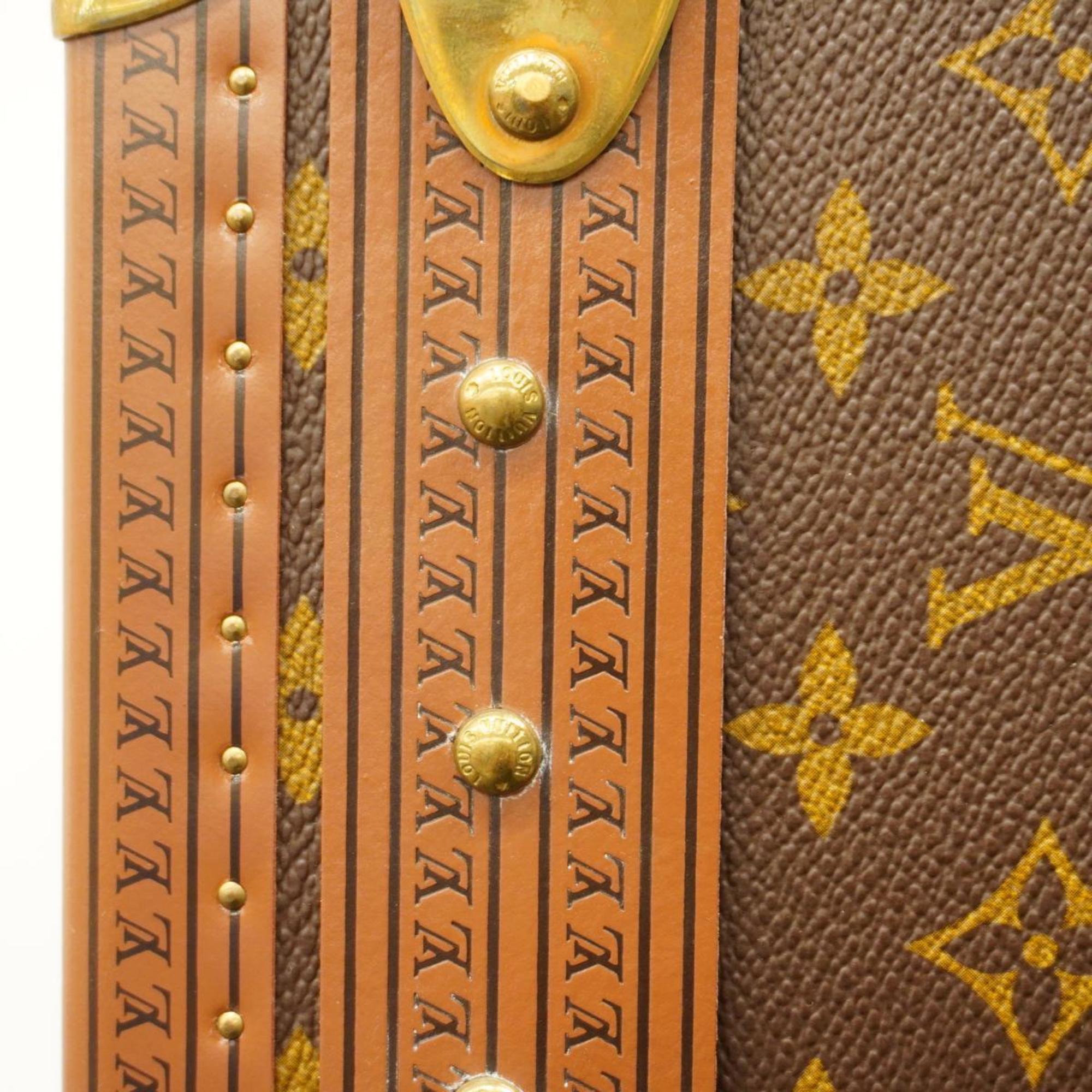 Louis Vuitton Trunk Case Monogram Alzer 70 M21226 Brown Men's Women's