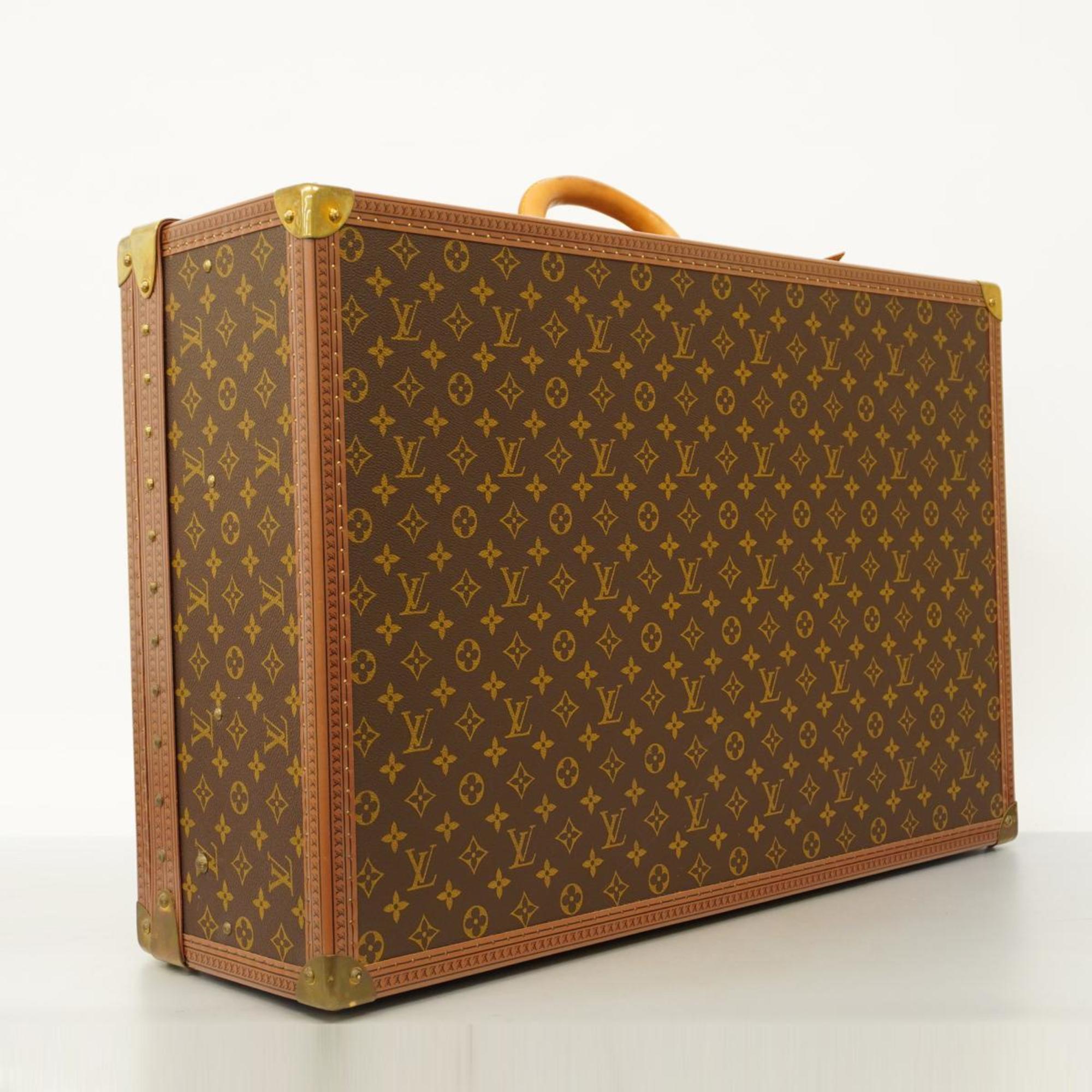 Louis Vuitton Trunk Case Monogram Alzer 70 M21226 Brown Men's Women's