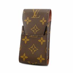 Louis Vuitton Cigarette Case Monogram Etui M63024 Brown Ladies