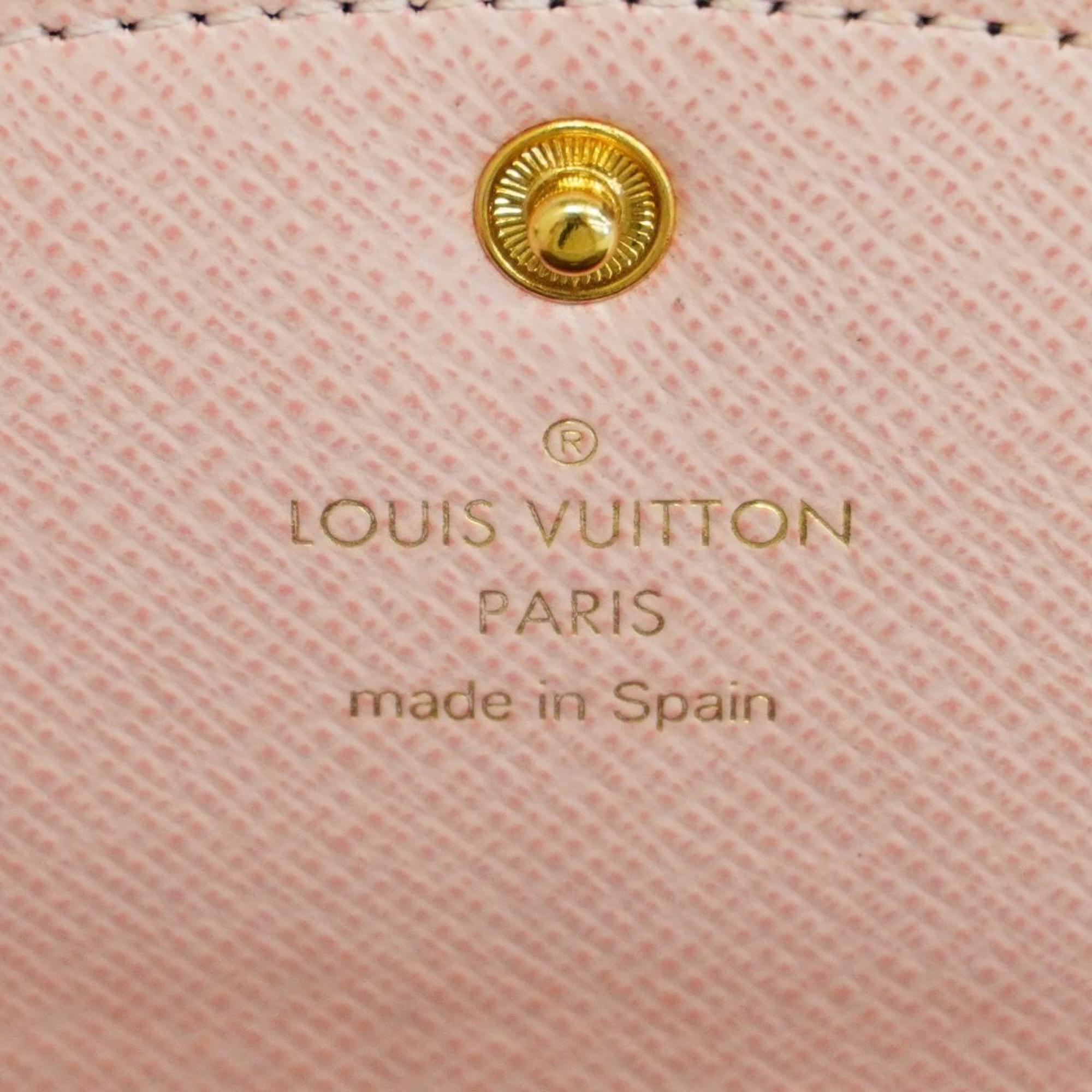 Louis Vuitton Wallet/Coin Case Monogram Porto Monnaie Rosari M62361 Rose Ballerine for Women