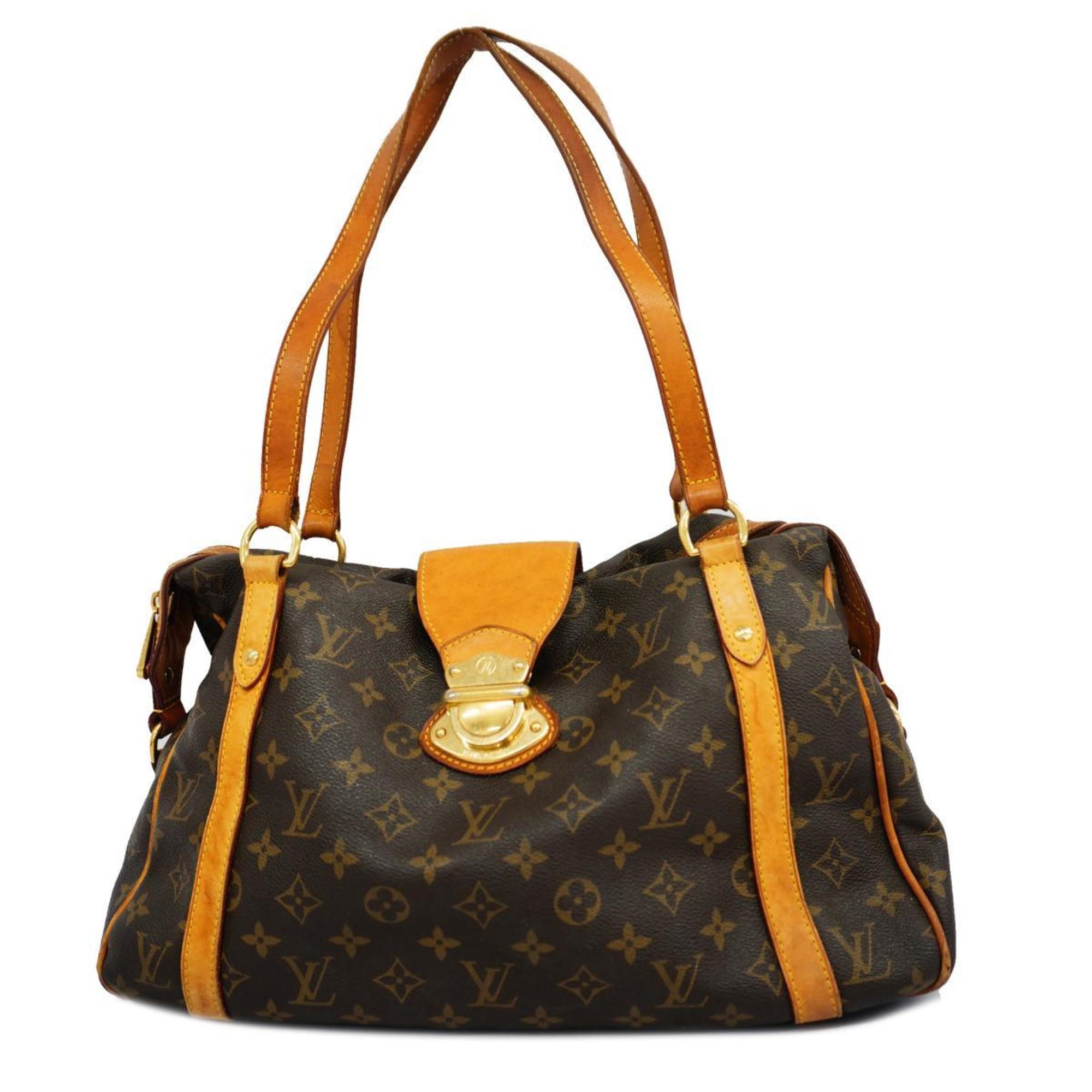 Louis Vuitton Shoulder Bag Monogram Strazer PM M51186 Brown Women's