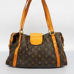 Louis Vuitton Shoulder Bag Monogram Strazer PM M51186 Brown Women's