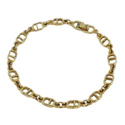 Christian Dior Bracelet CD GP Plated Gold Women's