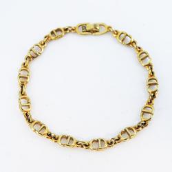 Christian Dior Bracelet CD GP Plated Gold Women's