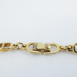 Christian Dior Bracelet CD GP Plated Gold Women's