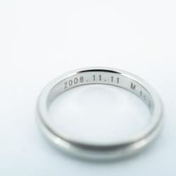 Tiffany Ring Milgrain Pt950 Platinum Ladies