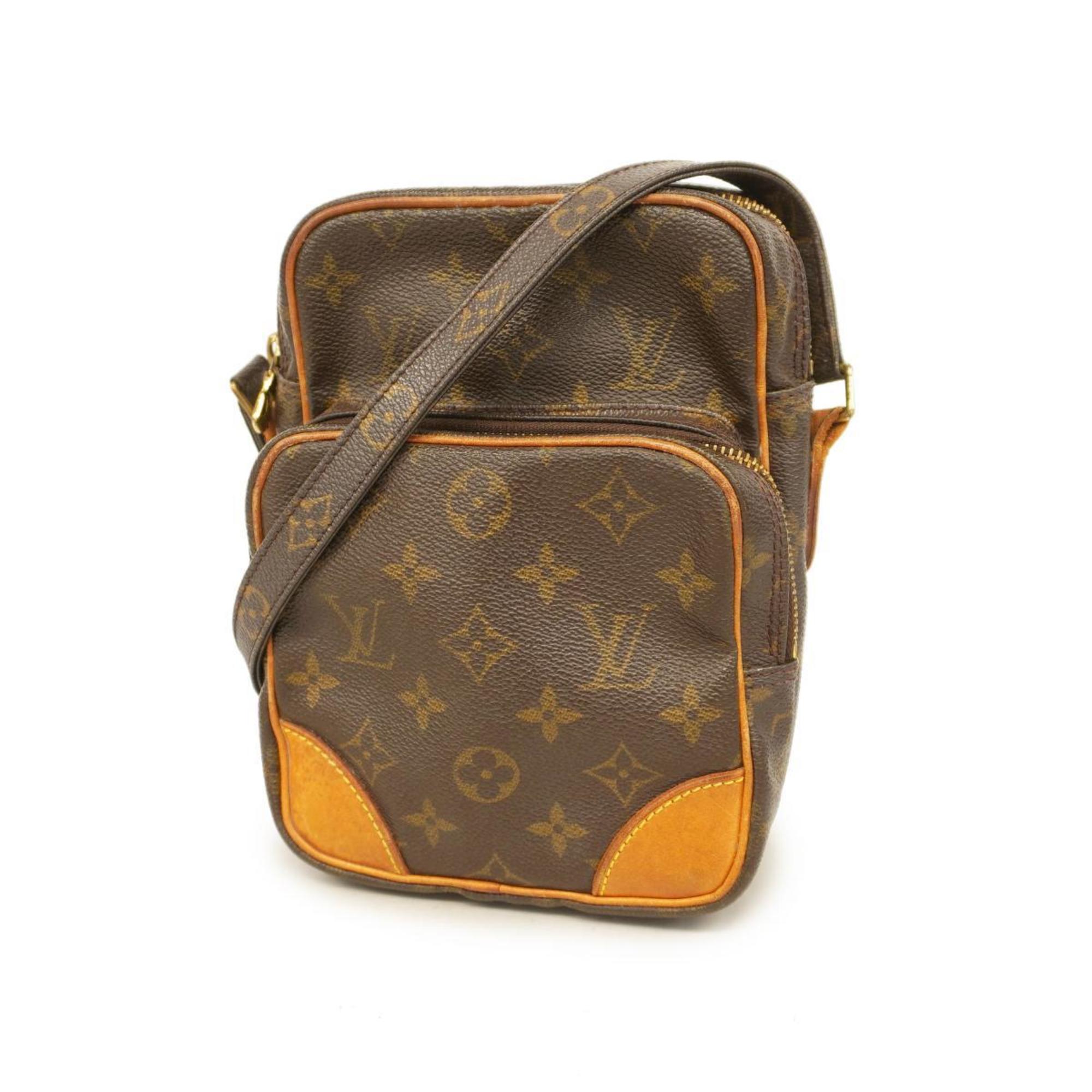 Louis Vuitton Shoulder Bag Monogram Amazon M45236 Brown Women's