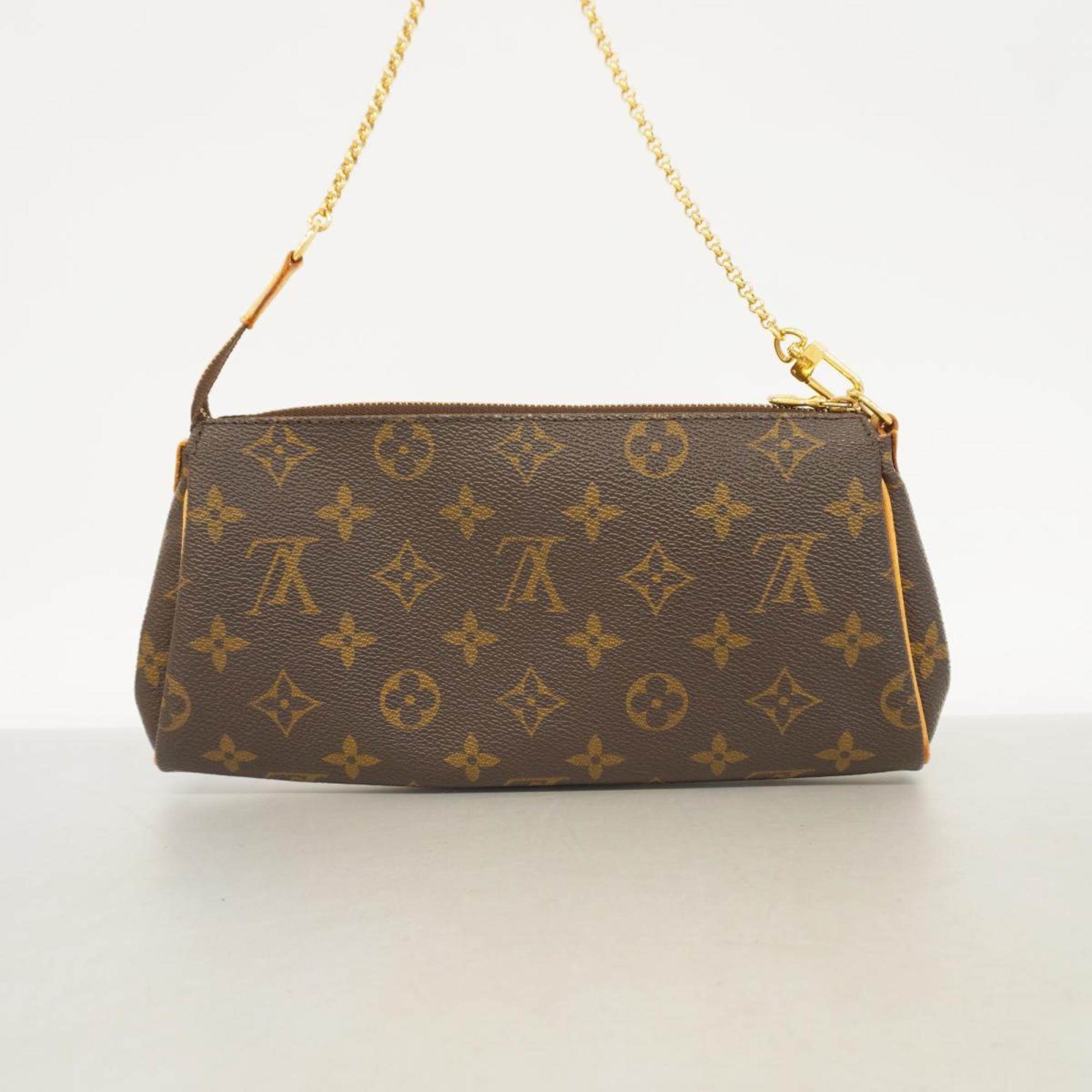 Louis Vuitton Shoulder Bag Monogram Eva M95567 Brown Ladies