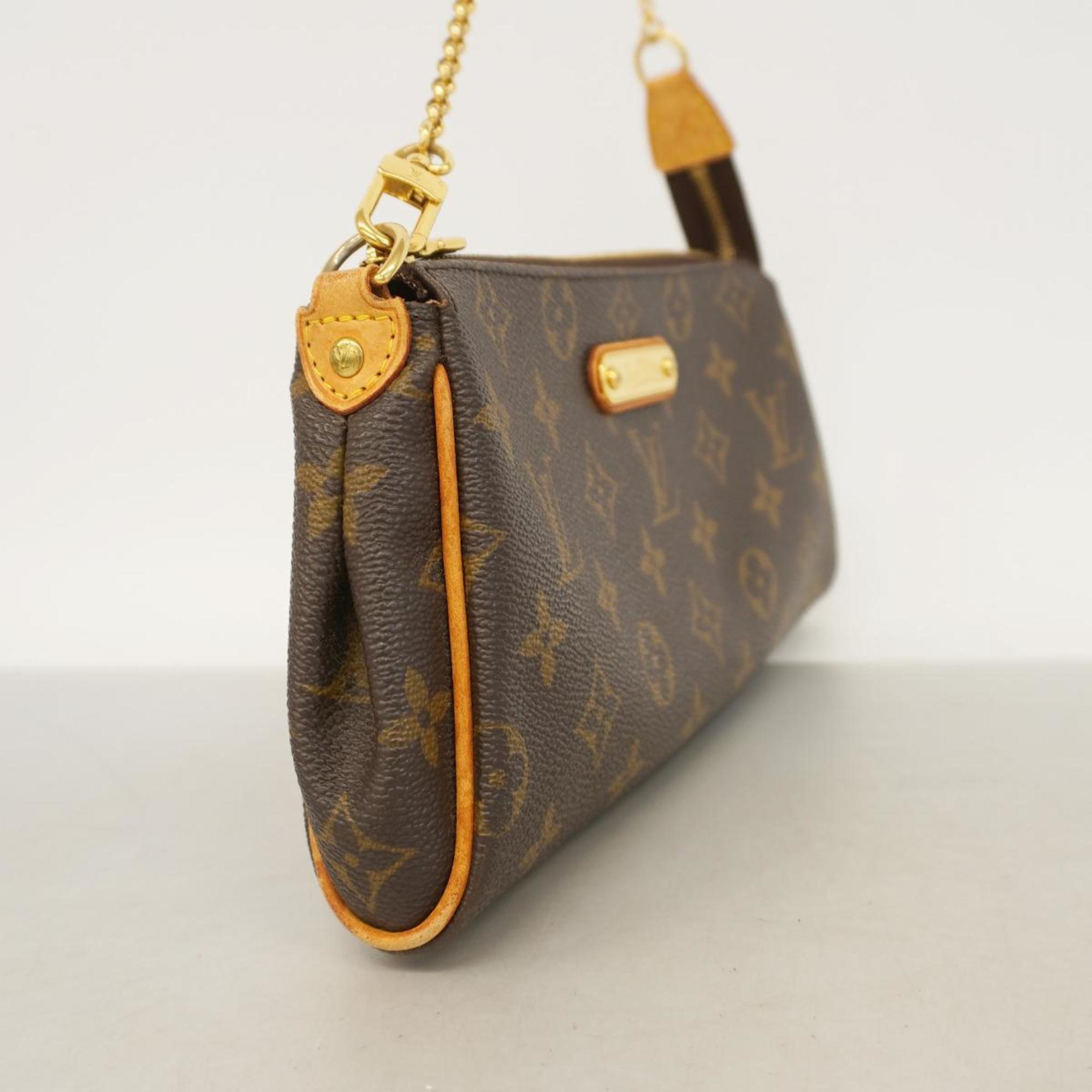 Louis Vuitton Shoulder Bag Monogram Eva M95567 Brown Ladies