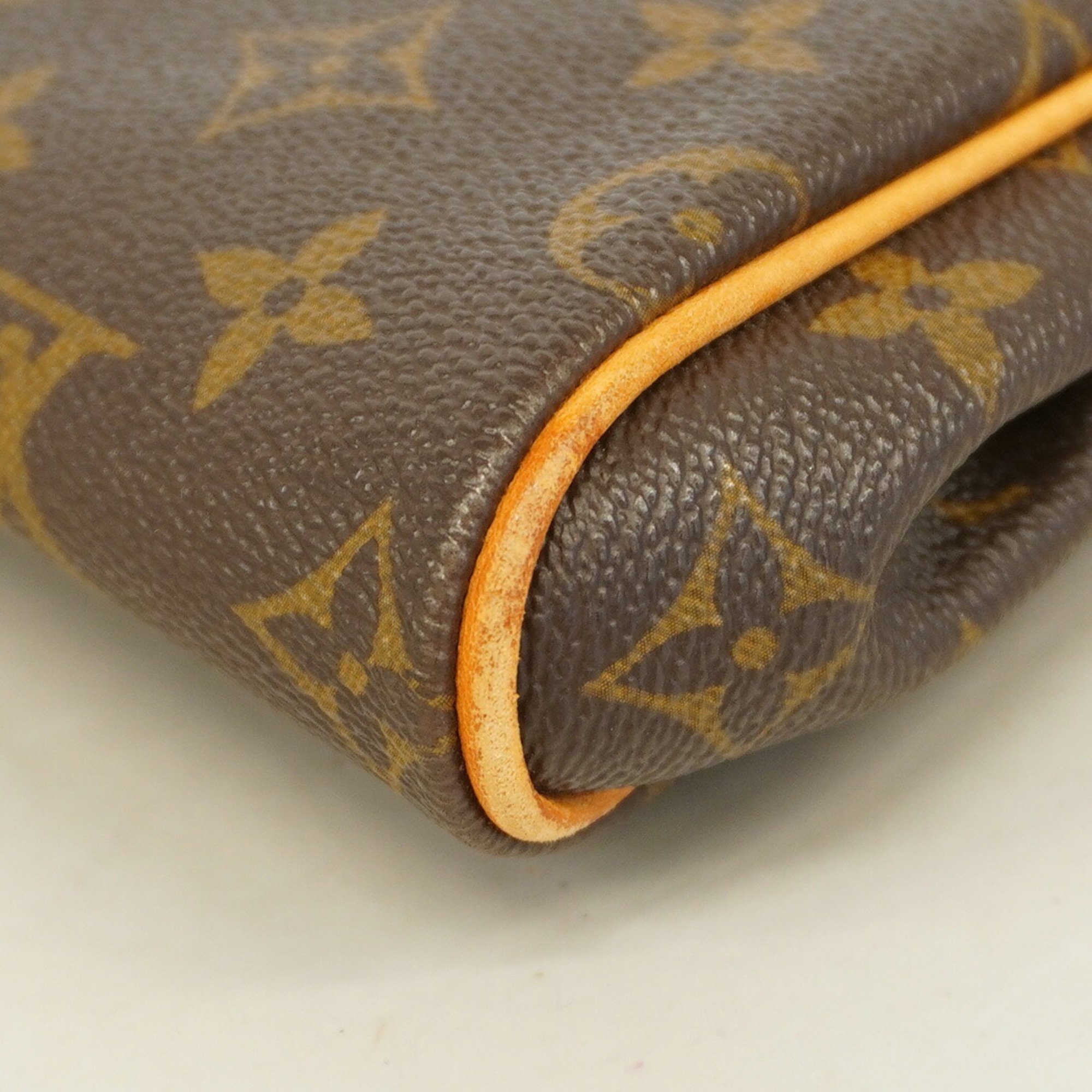 Louis Vuitton Shoulder Bag Monogram Eva M95567 Brown Ladies