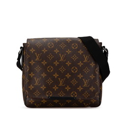 Louis Vuitton Monogram District PM Shoulder Bag M40935 Brown PVC Leather Women's LOUIS VUITTON