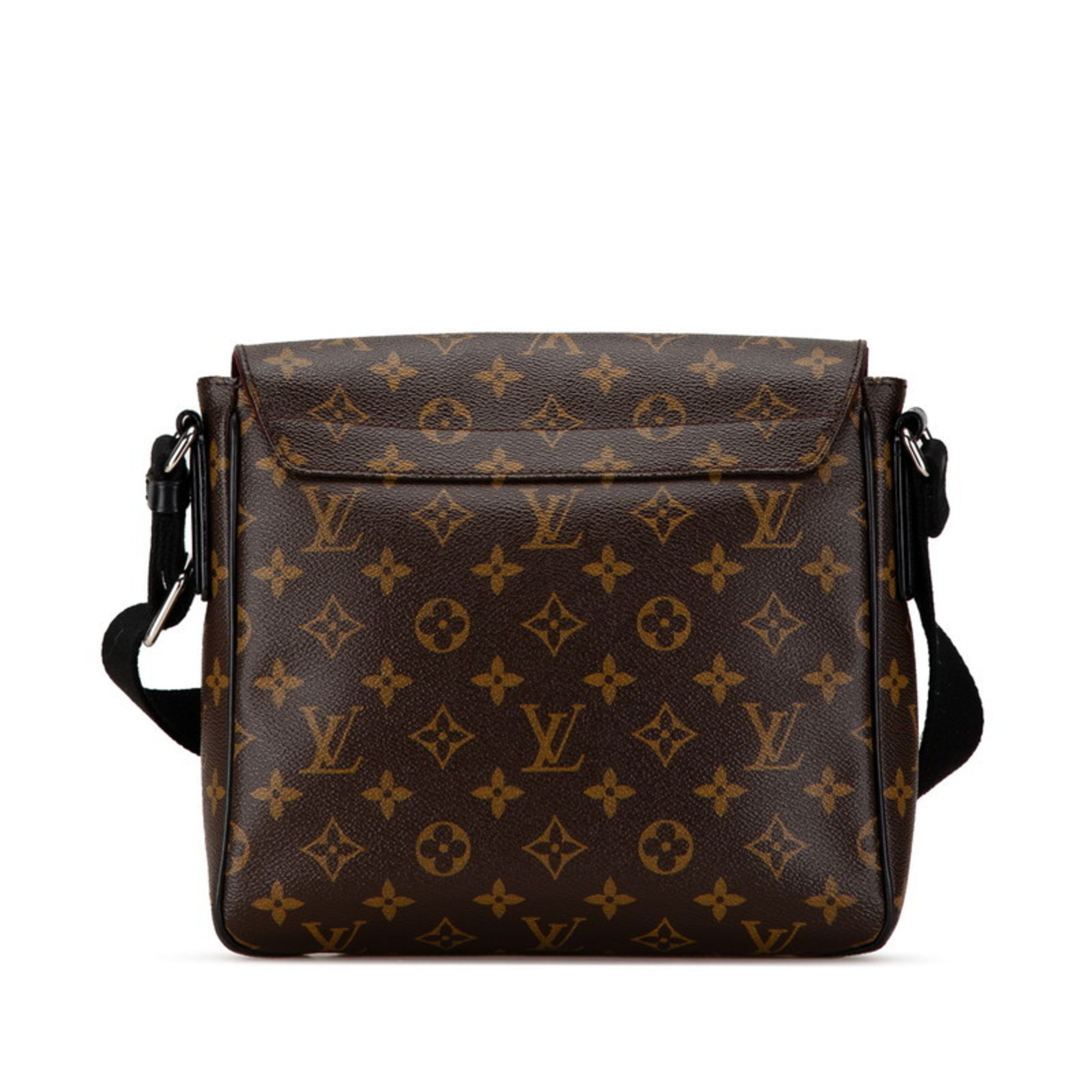 Louis Vuitton Monogram District PM Shoulder Bag M40935 Brown PVC Leather Women's LOUIS VUITTON