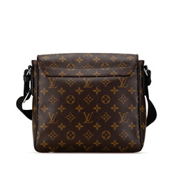 Louis Vuitton Monogram District PM Shoulder Bag M40935 Brown PVC Leather Women's LOUIS VUITTON