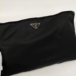 Prada Carry Bag Saffiano Leather Black Men's Women's