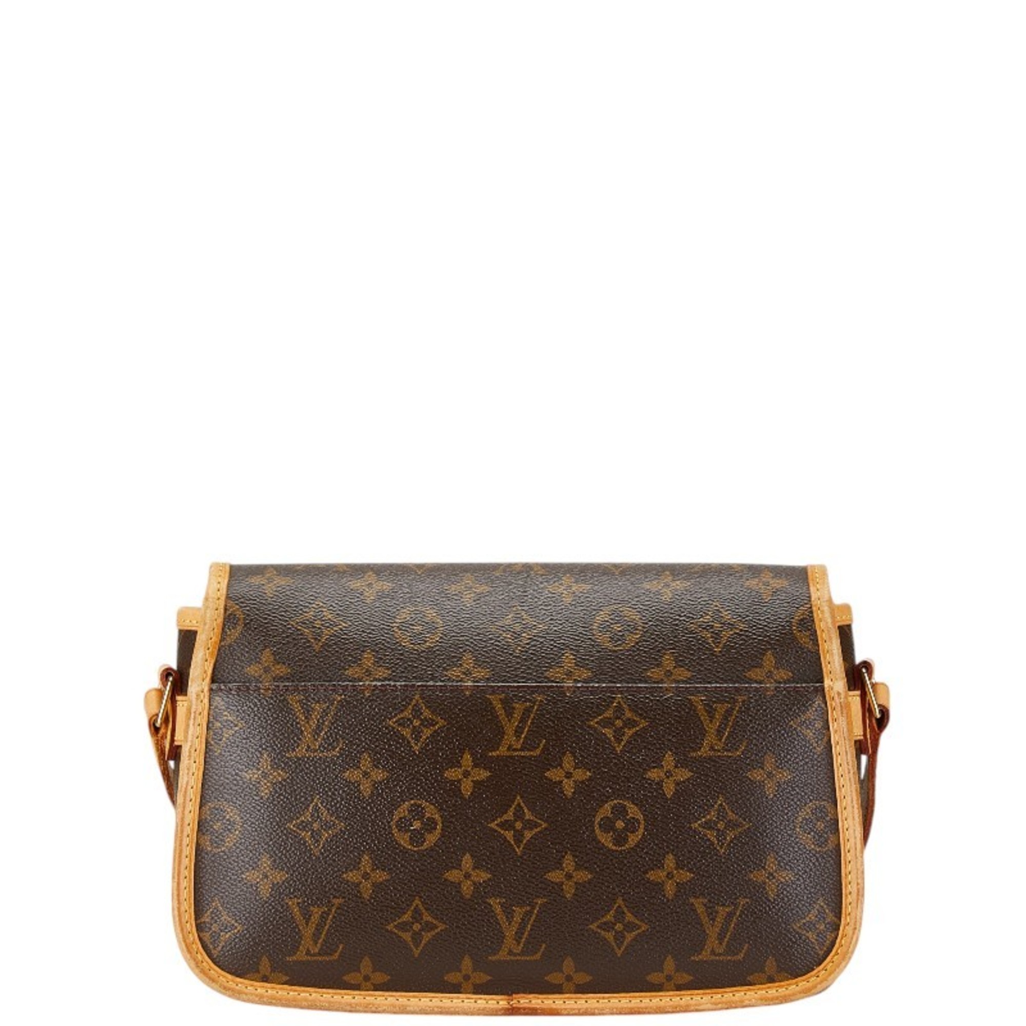 Louis Vuitton Monogram Sologne Shoulder Bag M42250 Brown PVC Leather Women's LOUIS VUITTON