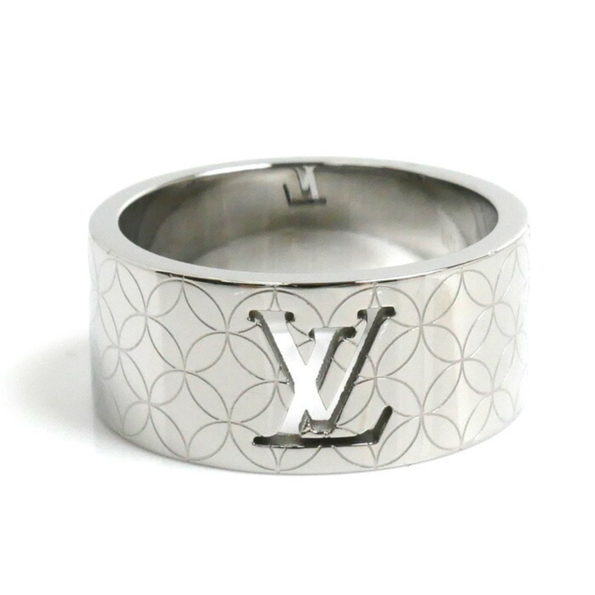 LOUIS VUITTON Louis Vuitton Metal Berg Champs Elysees Ring M65456 Size 21 9.4g Men's