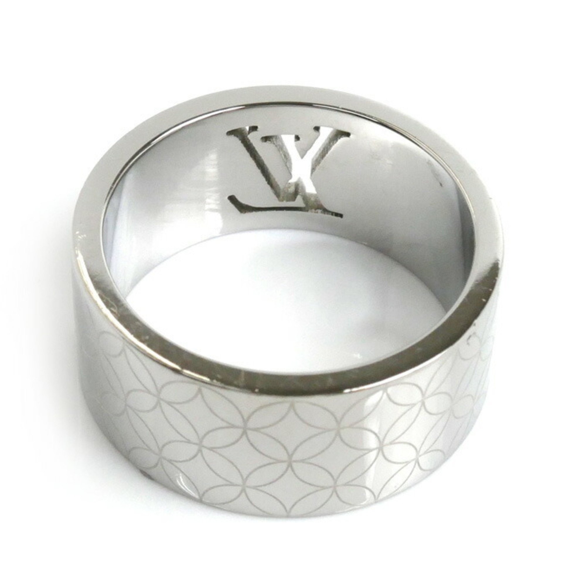 LOUIS VUITTON Louis Vuitton Metal Berg Champs Elysees Ring M65456 Size 21 9.4g Men's