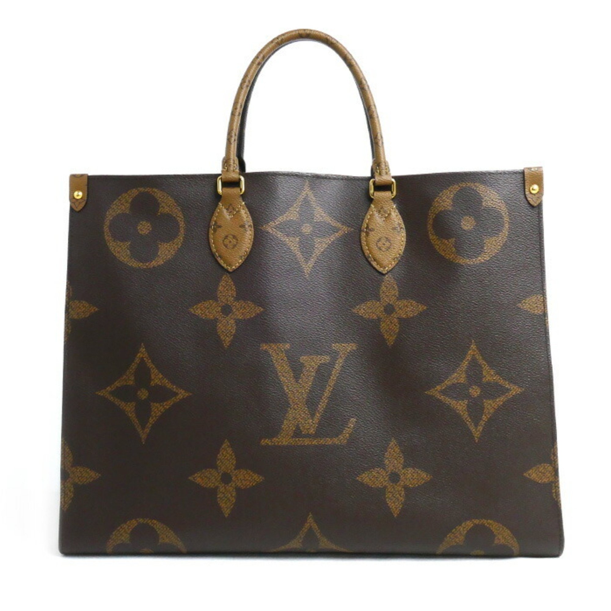 LOUIS VUITTON Louis Vuitton On the Go GM Tote Bag Monogram Giant Reverse M45320 Women's