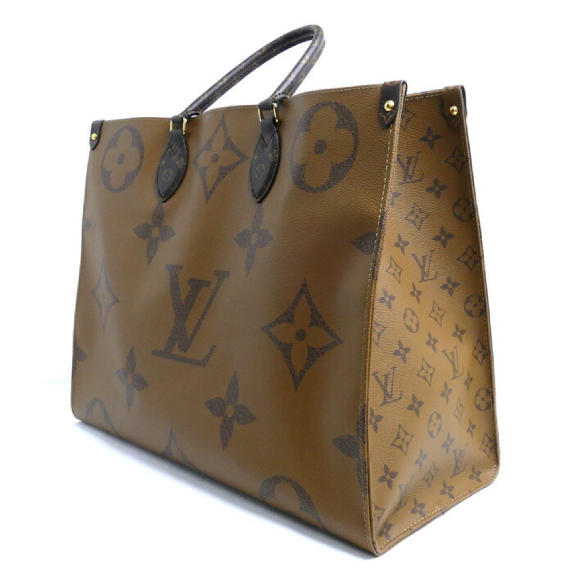 LOUIS VUITTON Louis Vuitton On the Go GM Tote Bag Monogram Giant Reverse M45320 Women's